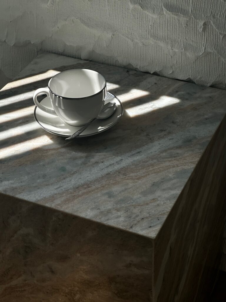 Coffee on table